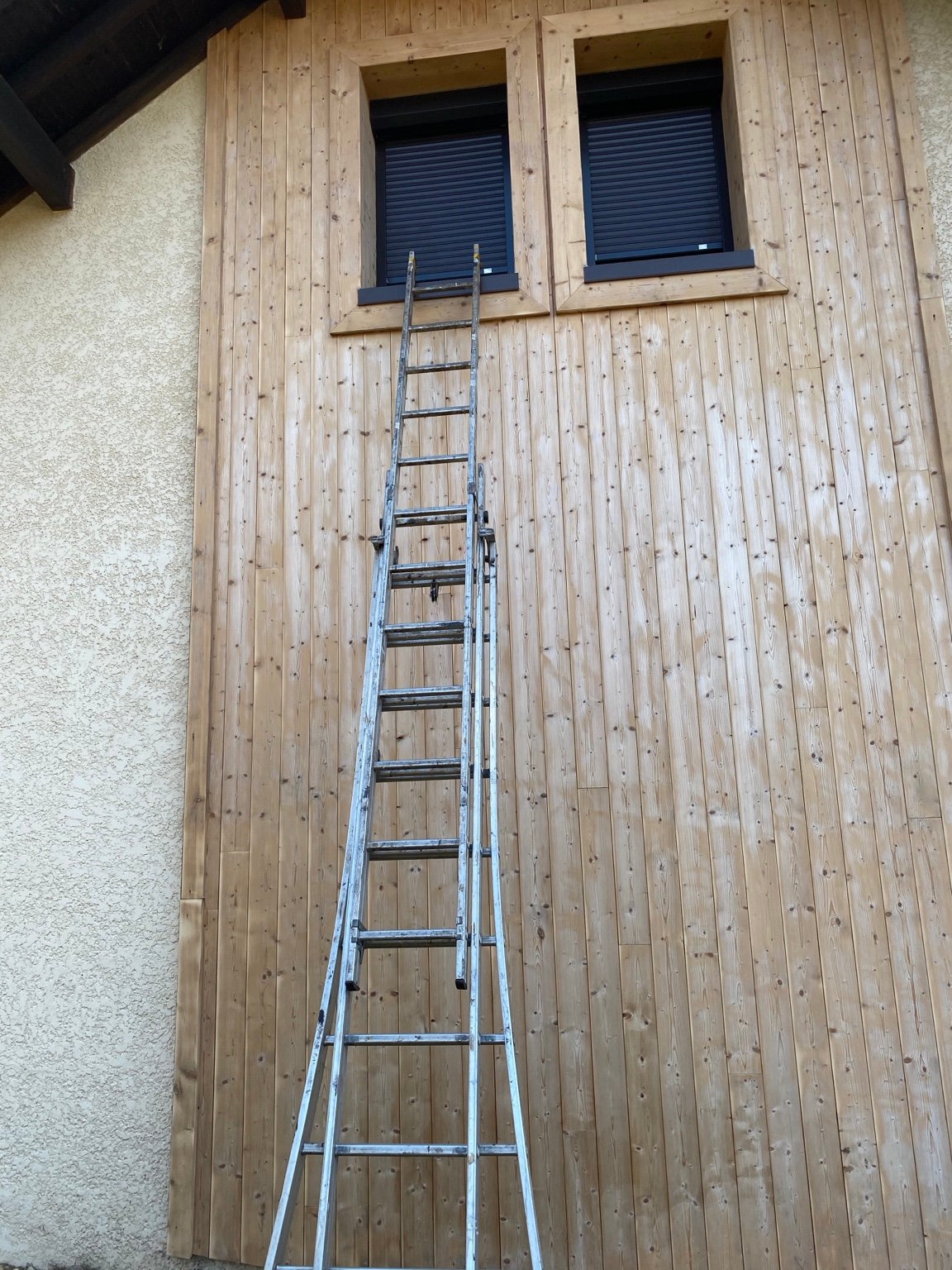 Toiture avant rénovation — Excellence Toiture 74
